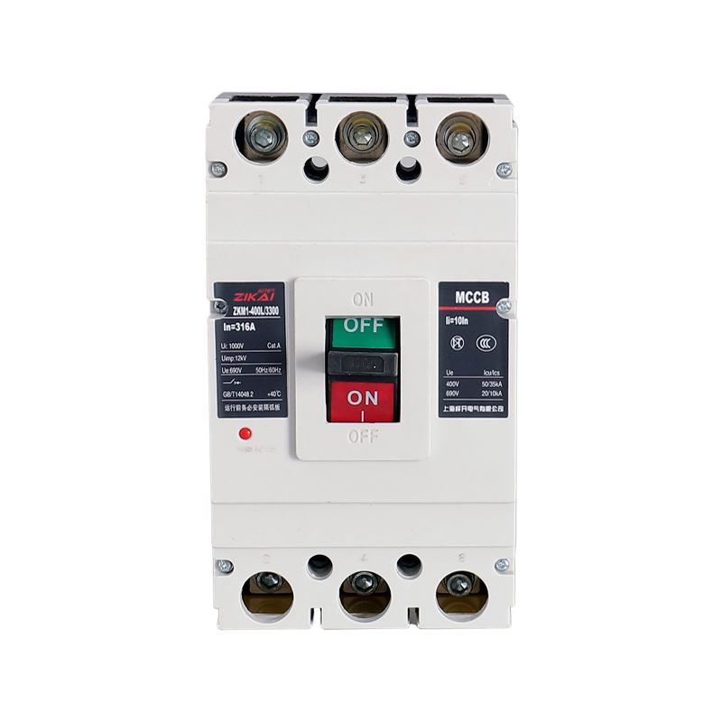Customized 400A Moulded Case Circuit Breaker ZKM1-400L/3300 High Performance Product