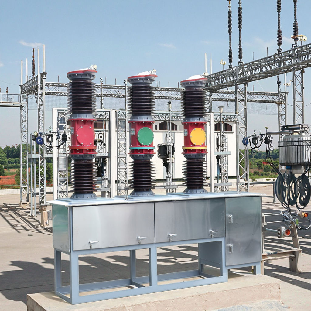 Customizable Outdoor ZW7-40.5 High Voltage Vacuum Circuit Breaker 20kA/25kA/31.5kA Waterproof VCB for Three Phase 12kV Rated