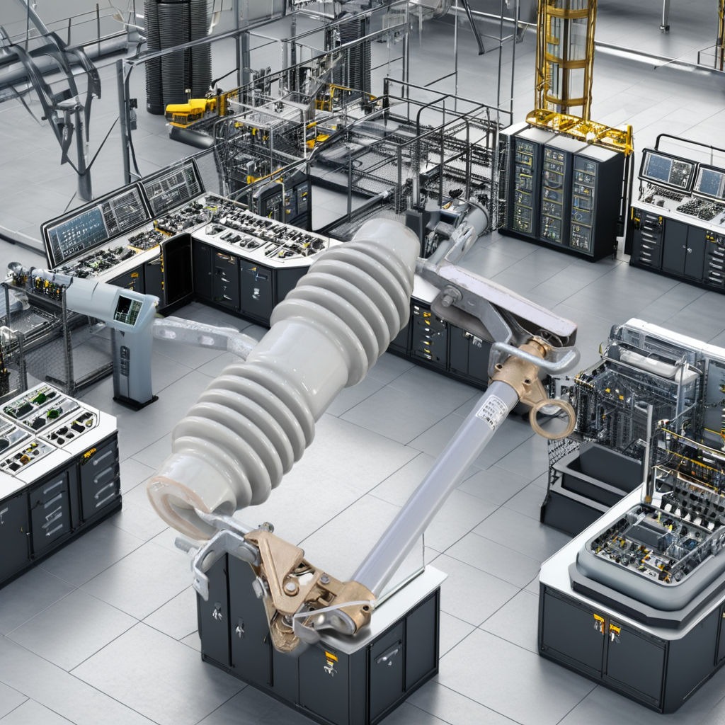 RW12 Outdoor High-voltage Fuse, Customizable 100A/200A, with Automatic Overcurrent protection