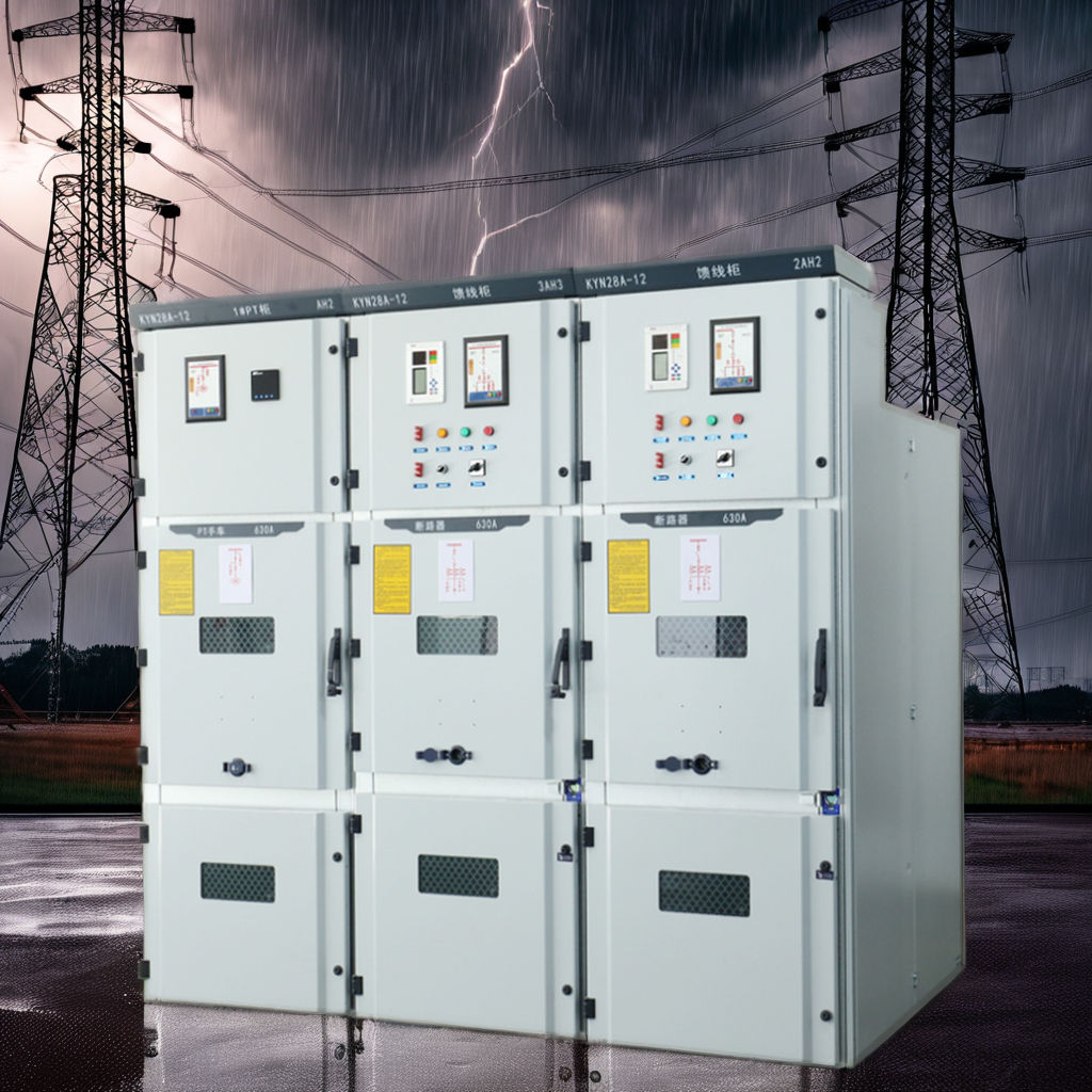 KYN28-12 12KV Armored Movable Switchgear - 630A High Voltage Enclosure