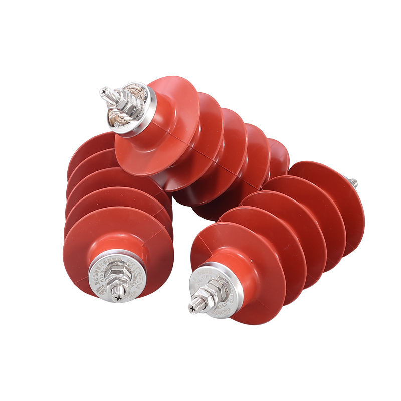 HY5WR-17/45 Customized 17kV Zinc Oxide Surge Arrester 5KA Surge Arrester with Silicone Rubber Material
