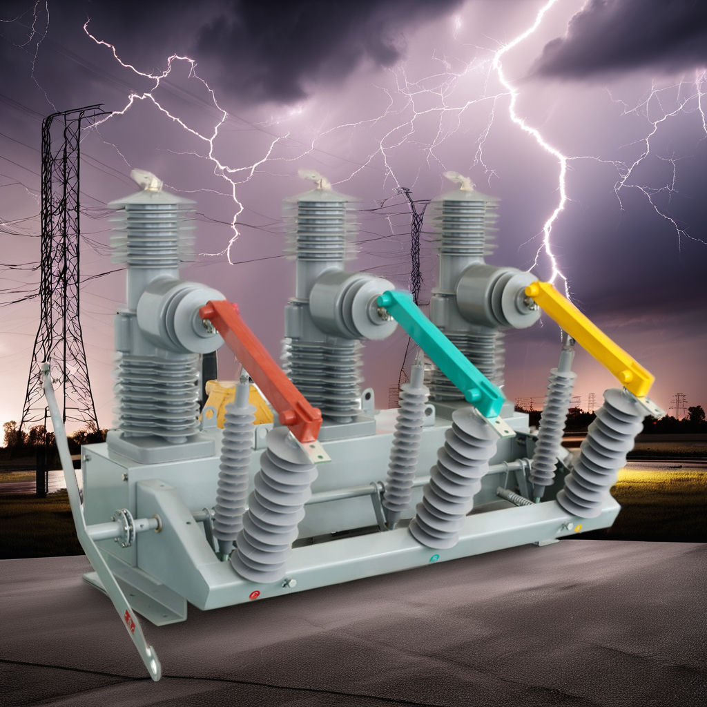 Electrical ZW32-40.5 Outdoor High Voltage Circuit Breaker with Permanent Magnet Vacuum Technology