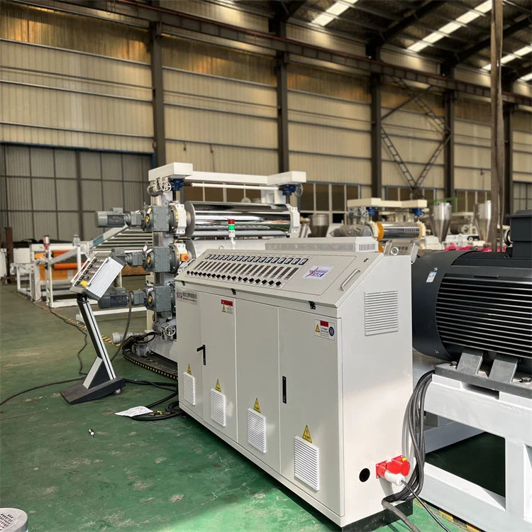 PLA Corn Starch Biodegradable Sheet Extruder Machine